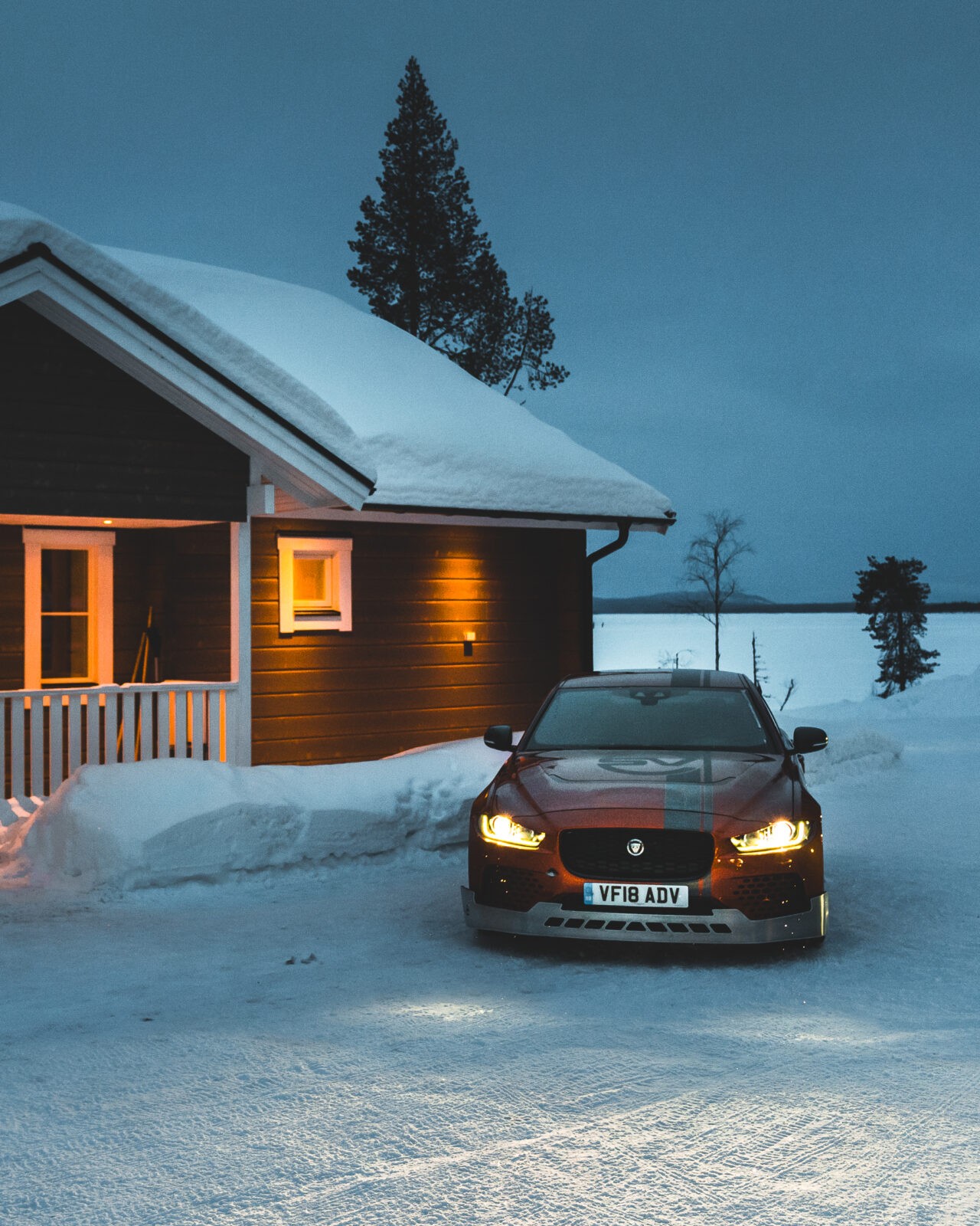 Land Rover Jaguar Ice Academy Arjeplog, Sweden