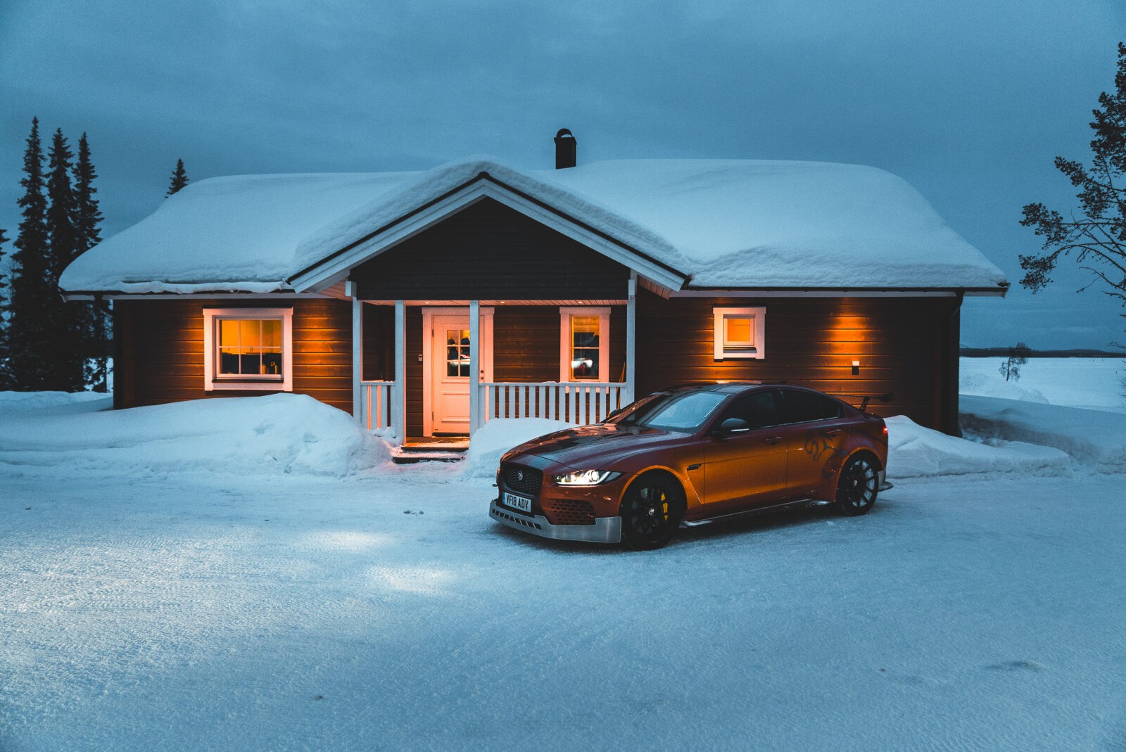 Land Rover Jaguar Ice Academy Arjeplog, Sweden